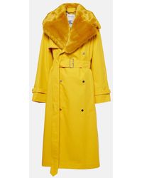 Burberry - Kennington Oversized Gabardine Trench Coat - Lyst