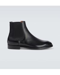 ZEGNA - Leather Chelsea Boots - Lyst