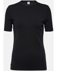 Totême - Cotton-blend Jersey T-shirt - Lyst