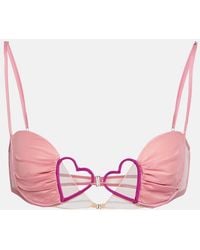 Nensi Dojaka - Embellished Bustier - Lyst