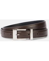 KHAITE - Manhattan Leather Belt - Lyst