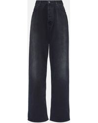 Balenciaga - Jean ample a taille haute - Lyst