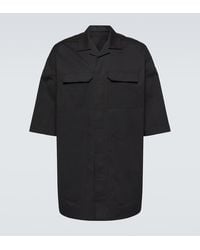 Rick Owens - Magnum Tommy Cotton-Blend Poplin Shirt - Lyst