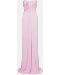 Christopher Esber - Arced Palm Gathered Maxi Dress - Lyst