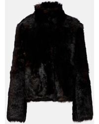 TOTEME - Silky Shearling Jacket - Lyst