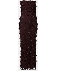 Jonathan Simkhai - Beaded Maxi Dress - Lyst