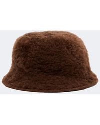 Brunello Cucinelli - Monili Shearling Bucket Hat - Lyst