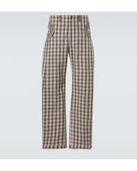 Kiko Kostadinov - Fitz Cotton-Blend Wide-Leg Pants - Lyst