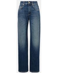 Brunello Cucinelli - Low-Rise Straight Jeans - Lyst