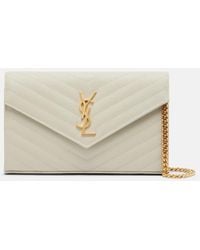 Saint Laurent - Cartera Con Cadena Cassandre De Piel Matelasse - Lyst