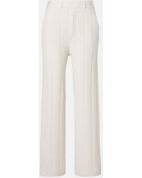 Lisa Yang - Weite Low-Rise-Hose Ebba Aus Kaschmir - Lyst