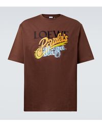 Loewe - Paula's Ibiza Printed Cotton Jersey T-Shirt - Lyst