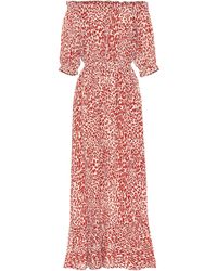 Baum und Pferdgarten Exclusive To Mytheresa – Abril Silk-blend Crêpe Dress - Red