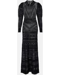 Isabel Marant - Long Openwork Dress - Lyst