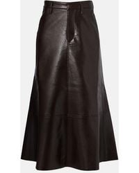 Citizens of Humanity - Cassia Flared Midi Skirt - Lyst