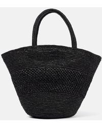 The Row - Tote Emilie Small aus Raffiabast - Lyst