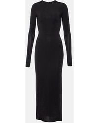 Alex Perry - Crystal-Embellished Jersey Maxi Dress - Lyst
