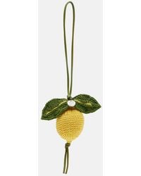 JW Anderson - Lemon Crochet Bag Charm - Lyst