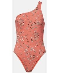 Isabel Marant - Sage One-Shoulder Swimsuit - Lyst