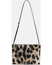 Givenchy - Voyou Leopard-Print Canvas Pouch - Lyst