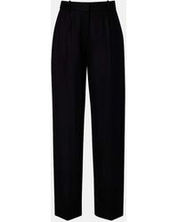 TOTEME - Weite Hose Aus Flanell - Lyst