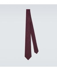 Gucci - Gg Cotton And Silk Jacquard Tie - Lyst