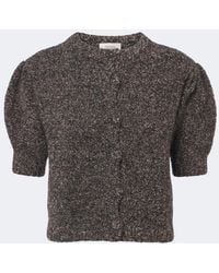 Agnona - Cashmere, Silk, And Wool Cardigan - Lyst