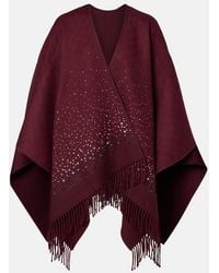 Gucci - Chal De Lana Adornado Con Gg - Lyst