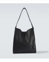 Bottega Veneta - Corriere Intrecciato Leather Tote Bag - Lyst