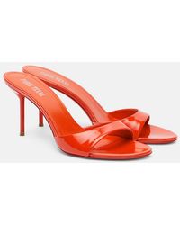 Paris Texas - Lidia 70 Patent Leather Mules - Lyst