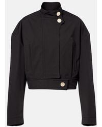 Sportmax - Riviera Oversized Cotton Bomber Jacket - Lyst