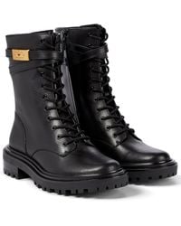 tory burch t hardware combat boot