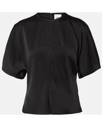 Isabel Marant - Karlita Satin Top - Lyst
