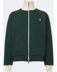 Ami Paris - Ami De Coeur Cotton Jersey Sweatshirt - Lyst