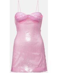 David Koma - Sequined Minidress - Lyst