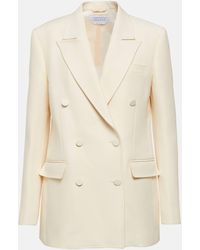 Gabriela Hearst - Kees Double-breasted Wool And Silk Blazer - Lyst