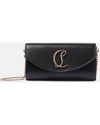 Christian Louboutin - Leather Wallet On Chain - Lyst