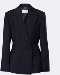 Rohe - Double-Breasted Wool And Mohair Blazer - Lyst