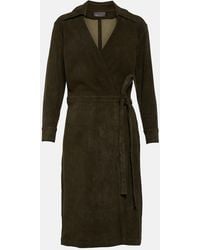 Stouls - Ross Suede Minidress - Lyst