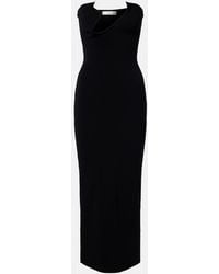 Christopher Esber - Odessa Embellished Ribbed-Knit Midi Dress - Lyst