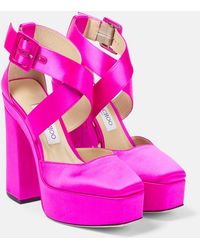 Jimmy Choo - Gian 140 Sat Shoes - Lyst
