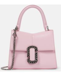 Marc Jacobs - The St. Marc Mini Leather Tote Bag - Lyst
