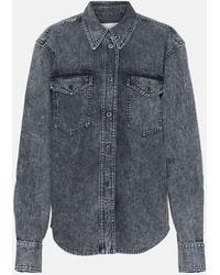 Isabel Marant - Danis Cotton Denim Shirt - Lyst