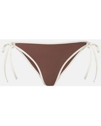 Brunello Cucinelli - Technical Jersey Bikini Bottoms - Lyst