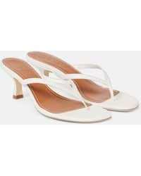 STAUD - Sandalen Freja Aus Leder - Lyst