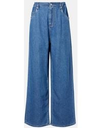Proenza Schouler - Salome Wide-Leg Jeans - Lyst