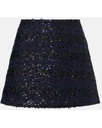 ROTATE BIRGER CHRISTENSEN - 'Bouclé Mini' Skirt - Lyst
