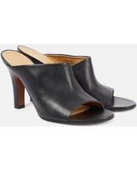 The Row - Signum 90 Leather Mules - Lyst