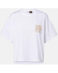 Loewe - Paula's Ibiza Anagram Cotton T-Shirt - Lyst