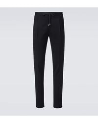 Lardini - Wool Slim Pants - Lyst
